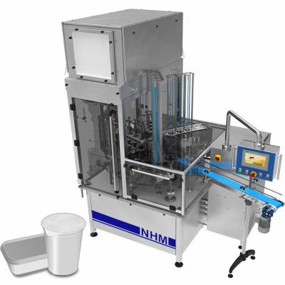 Modelo CFM-3L - Maquina Llenadora de Vasos de 3 carriles